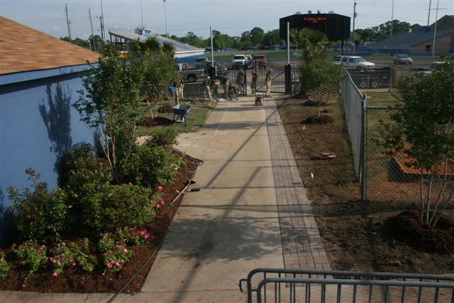 Turf Masters Lawn Care landscaping project